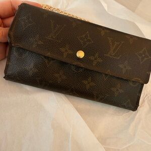 Authentic Louis Vuitton Vintage Monogram Long Wallet | Made in France